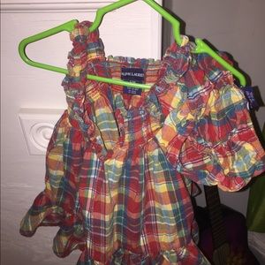 SOLD ...Ralph Lauren dress with matching bloomers